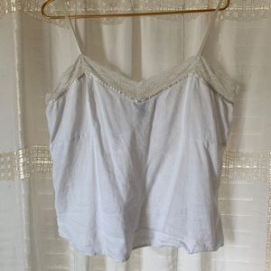 Cropped Linen Camisole